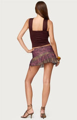 Edikted Rivera Ring Cut Out Top