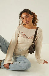 Your Favorite Goleta Open Knit Sweater