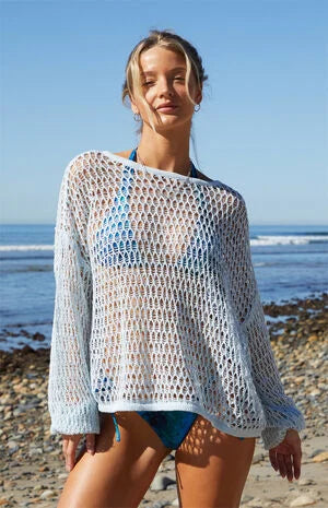 Beverly and Beck Dorothea Sequin Sweater