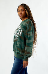 BUSCH LIGHT Camo Crew Neck Sweatshirt