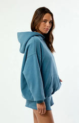 Pacsun Dark Blue Ultra Soft Fleece Core Pullover Hoodie