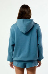 Pacsun Dark Blue Ultra Soft Fleece Core Pullover Hoodie