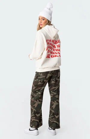 Edikted Everything's Ok Hoodie