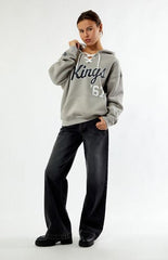 WILD COLLECTIVE x NHL Los Angeles Kings Lace-Up Hoodie