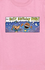 Kids Dog Man The Best Birthday Ever T-Shirt