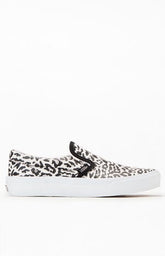 Vans Kids Leopard Classic Slip On Shoes