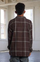Pacsun Kids Plaid Flannel Long Sleeve Shirt