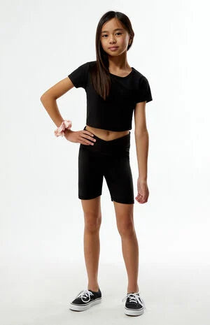 PAC 1980 Kids PAC WHISPER Active Crossover Biker Shorts