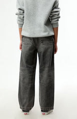 Pacsun Kids Baggy Jeans Gray Wash