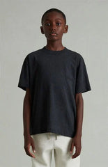 Fear of God ESSENTIALS Kids Vintage Black Classic Short Sleeve T-Shirt
