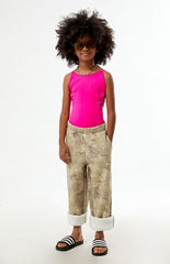Pacsun Kids Flower Cutout One Piece Swimsuit