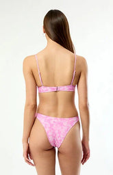 Pacsun Pink Camo Jessie Bralette Bikini Top