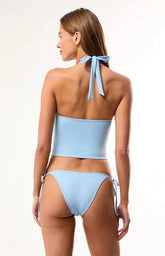 Pacsun Blue Camille Tank Bikini Top