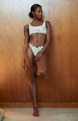 Roxy Surfer's Paradise Reversible Tank Bralette Bikini Top