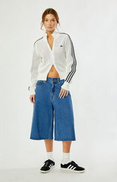 adidas Firebird Denim Jorts