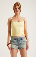Pacsun Jamie Low Rise Jean Micro Shorts Raw Cut Tinted Light Blue