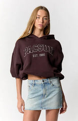 Pacsun Bella Stretch Light Indigo Mid Rise Jean Mini Skirt