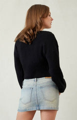 Pacsun Bella Stretch Light Indigo Mid Rise Denim Mini Skirt