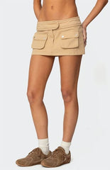 Edikted Mavis Cargo Mini Skort