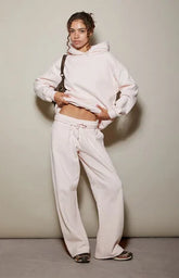 Pacsun Pink Ultra Soft Fleece Core Washed Baggy Sweatpants