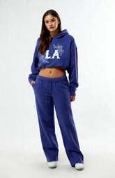 Your Favorite Chainstitch Floral Baggy Sweatpants