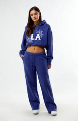Your Favorite Chainstitch Floral Baggy Sweatpants