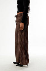Daisy Street Striped Neve Baggy Trousers