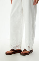 WEWOREWHAT Tie Waist Pants