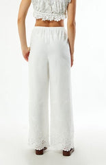 WEWOREWHAT Tie Waist Pants