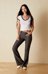 Your Favorite Office Siren Pinstripe Flare Pants