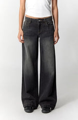 Pacsun Casey Low Rise Baggy Jeans Black