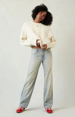 Pacsun Jordyn Low Rise Straight Leg Jeans Light Blue Wash