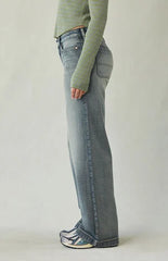 Pacsun Casey Low Rise Baggy Jeans Light Blue Wash