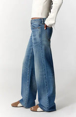 Pacsun Casey Low Rise Baggy Jeans Medium Indigo