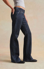 RARE DNM EDIT Dark Blue Low Rise Bootcut Jeans