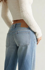 Pacsun Ultimate Low Rise Baggy Jeans Light Blue