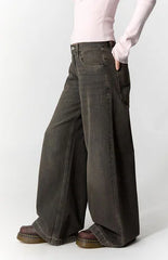 Pacsun Sloane Low Rise Ultra Baggy Jeans Brown