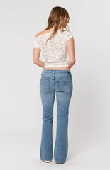 ABRAND Selena 00 Kick Flare Jeans