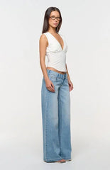 ABRAND Jody 00 Low Rise Wide Leg Jeans