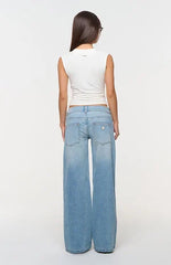 ABRAND Jody 00 Low Rise Wide Leg Jeans