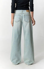 Pacsun Casey Low Rise Baggy Jeans Lighter Blue