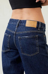 Pacsun Casey Low Rise Baggy Jeans Dark Indigo