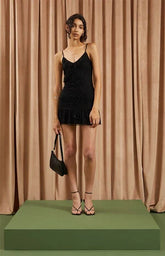 Beverly and Beck Yareli Beaded Mini Dress