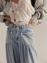 Duttini | Wide-Leg Denim For Women – Pants Collection