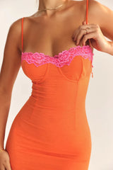 Sienna Lace Maxi Dress