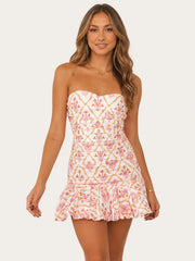 Dance My Way Mini Dress Orange