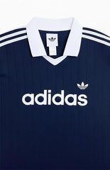 adidas Navy Drop Needle Short Sleeve Jersey