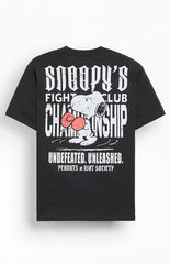 Riot Society Snoopy Fight Club Champion T-Shirt