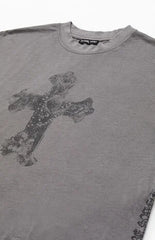 FUTURE SAINT Refuse Limits Cropped Muscle T-Shirt