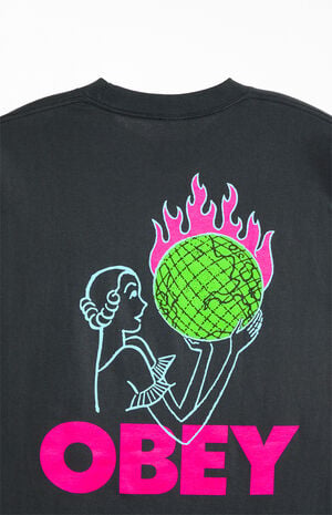 Obey World In Flames T-Shirt